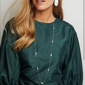 Kendra Scott Franklin Rose Gold long necklace